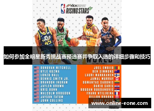 如何参加全明星新秀挑战赛预选赛并争取入选的详细步骤和技巧